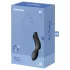 Satisfyer Curvy Trinity 2 - wibrator 2w1 z falami powietrznymi (czarny)