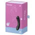 Satisfyer Curvy Trinity 4 - wibrator 2w1 z falami powietrza - czarny