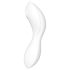 Satisfyer Curvy Trinity 5+ - inteligentny 2w1 wibrator (biały)