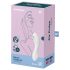 Satisfyer Curvy Trinity 5+ - inteligentny 2w1 wibrator (biały)