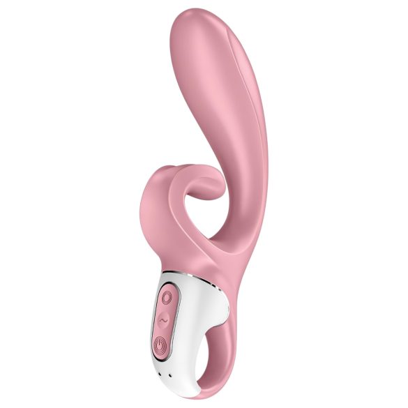 Satisfyer Hug Me - inteligentny wibrator z ramieniem na łechtaczkę (różowy)
