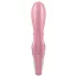Satisfyer Hug Me - wibrator z uchwytem na łechtaczkę sterowany aplikacją (różowy)