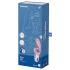 Satisfyer Hug Me - wibrator z uchwytem na łechtaczkę sterowany aplikacją (różowy)