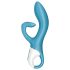Satisfyer Embrace Me - akumulatorowy wibrator z ramieniem (turkusowy)