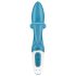 Satisfyer Embrace Me - akumulatorowy wibrator z ramieniem (turkusowy)
