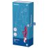 Satisfyer Embrace Me - akumulatorowy wibrator z uchwytem, czerwony