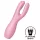 Satisfyer Threesome 3 - wibrator łechtaczkowy bezprzewodowy - różowy