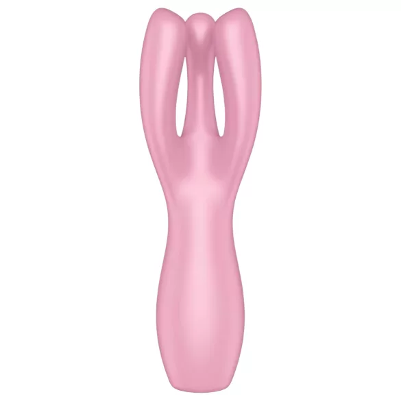 Satisfyer Threesome 3 - wibrator łechtaczkowy bezprzewodowy - różowy