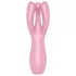 Satisfyer Threesome 3 - wibrator łechtaczkowy bezprzewodowy - różowy