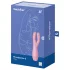 Satisfyer Threesome 3 - wibrator łechtaczkowy bezprzewodowy - różowy