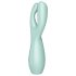 Satisfyer Threesome 3 - akumulatorowy wibrator łechtaczkowy (miętowy)