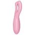 Satisfyer Threesome 4 - wibrujący stymulator łechtaczki sterowany aplikacją (różowy)