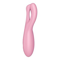   Satisfyer Threesome 4 - inteligentny wibrator łechtaczkowy z możliwością ładowania (różowy)