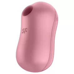   Satisfyer Cotton Candy - stymulator łechtaczki na fale powietrzne - koralowy