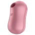 Satisfyer Cotton Candy - stymulator powietrzny do łechtaczki (koralowy)