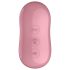 Satisfyer Cotton Candy - stymulator powietrzny do łechtaczki (koralowy)