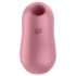 Satisfyer Cotton Candy - stymulator powietrzny do łechtaczki (koralowy)