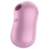 Satisfyer Cotton Candy - bezprzewodowy wibrujący masażer łechtaczki (fioletowy)