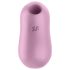 Satisfyer Cotton Candy - bezprzewodowy wibrujący masażer łechtaczki (fioletowy)