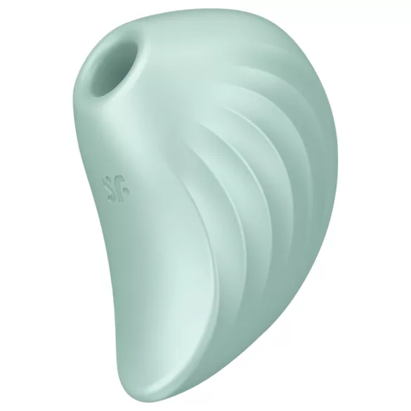 Satisfyer Pearl Diver - wibrator do łechtaczki z falami powietrza - miętowy