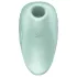 Satisfyer Pearl Diver - wibrator do łechtaczki z falami powietrza - miętowy