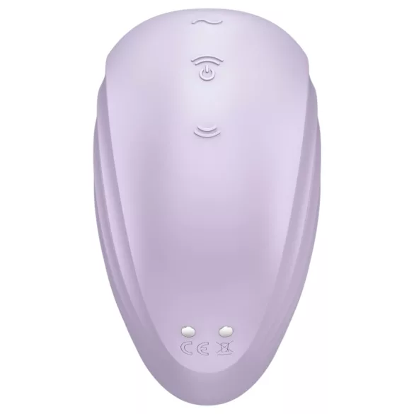 Satisfyer Pearl Diver - wibrator do łechtaczki z falami powietrza - fioletowy