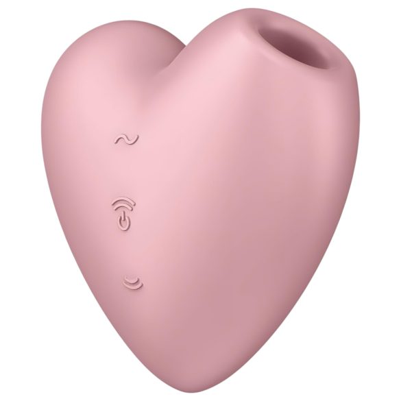 Satisfyer Cutie Heart - akumulatorowy stymulator łechtaczki (różowy)