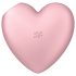 Satisfyer Cutie Heart - akumulatorowy stymulator łechtaczki (różowy)