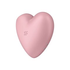   Satisfyer Cutie Heart - bezprzewodowy wibrator łechtaczkowy z falą powietrzną (różowy)