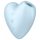 Satisfyer Cutie Heart - akumulatorowy stymulator łechtaczkowy z falami powietrza (niebieski)