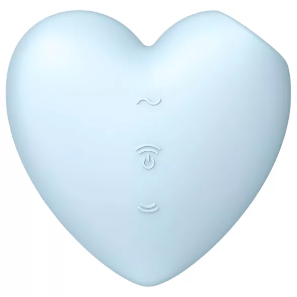 Satisfyer Cutie Heart - wibrator łechtaczkowy z falami powietrza - akumulatorowy