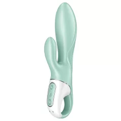   Satisfyer Air Pump Bunny 5 - wibrujący stymulator pompka - mięta