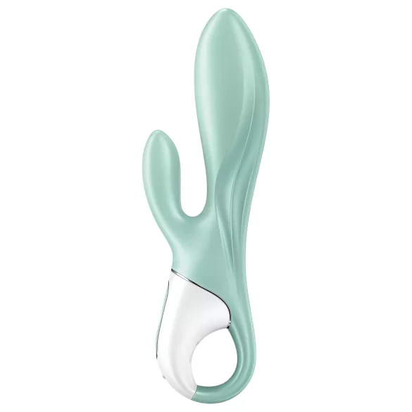 Satisfyer Air Pump Bunny 5 - sterowany aplikacją pompowany wibrator (miętowy)