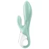 Satisfyer Air Pump Bunny 5 - sterowany aplikacją pompowany wibrator (miętowy)