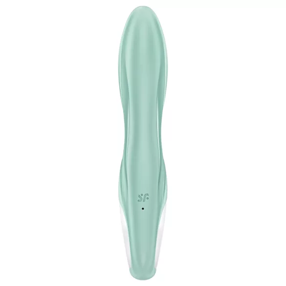 Satisfyer Air Pump Bunny 5 - sterowany aplikacją pompowany wibrator (miętowy)