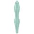 Satisfyer Air Pump Bunny 5 - inteligentny wibrator pompujący (mięta)