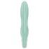 Satisfyer Air Pump Bunny 5 - sterowany aplikacją pompowany wibrator (miętowy)