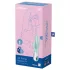 Satisfyer Air Pump Bunny 5 - sterowany aplikacją pompowany wibrator (miętowy)