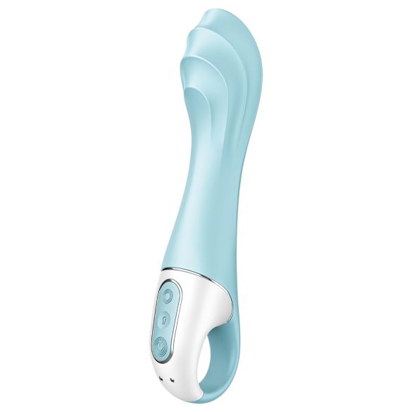 Satisfyer Air Pump Wibrator 5 - inteligentny pompowany wibrator (niebieski)