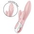 Satisfyer Air Pump Bunny 3 - różowy wibrujący królik