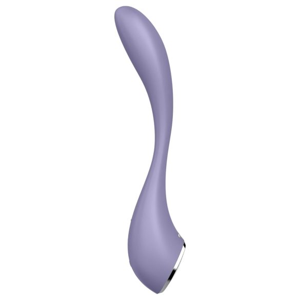 Satisfyer - wibrator do punktu G - sterowanie smartfonem - fioletowy