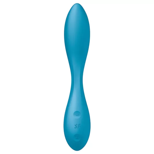 Satisfyer - wibrator do punktu G - wodoodporny, akumulatorowy - zielony