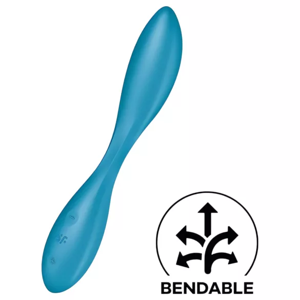 Satisfyer - wibrator do punktu G - wodoodporny, akumulatorowy - zielony