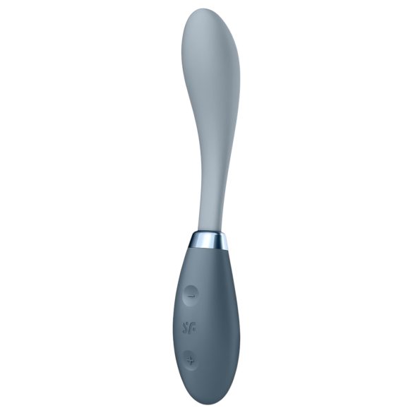 Satisfyer G-Spot Flex 3 - wibrator do punktu G - ładowalny - szary