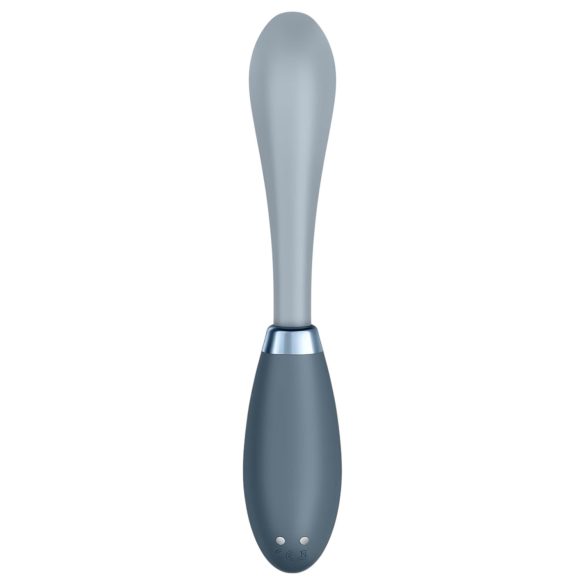 Satisfyer G-Spot Flex 3 - wibrator do punktu G - ładowalny - szary