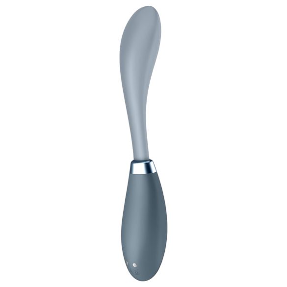 Satisfyer G-Spot Flex 3 - wibrator do punktu G - ładowalny - szary