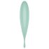 Satisfyer Twirling Pro - inteligentny wibrator 2w1 do łechtaczki (miętowy)