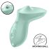 Satisfyer Exciterrr - obrotowy masażer łechtaczki z koralikami (zielony)