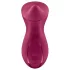 Satisfyer Exciterrr - wibrator łechtaczkowy z rotującymi kulkami - czerwony