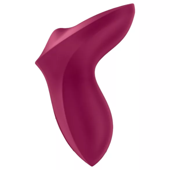Satisfyer Exciterrr - wibrator łechtaczkowy z rotującymi kulkami - czerwony